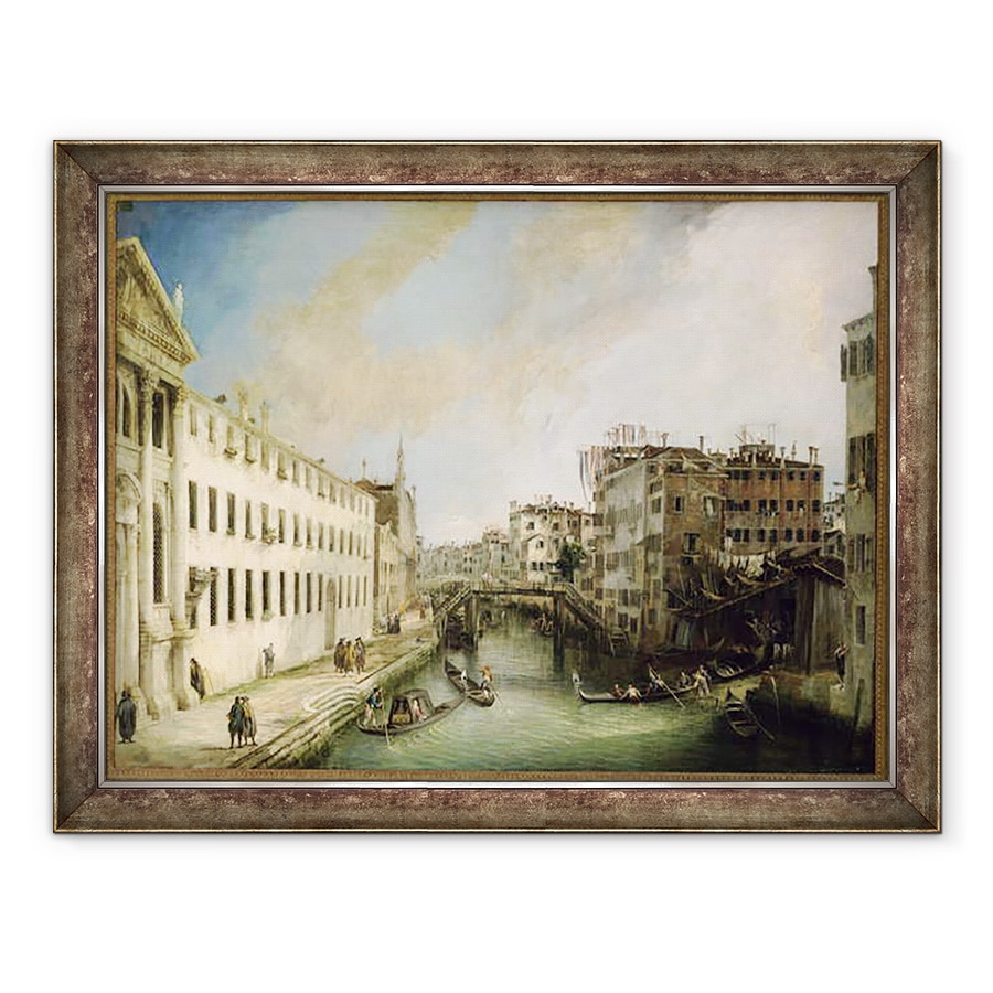 Tablou inramat - Canaletto - Rio dei Mendicanti, 60 x 80 cm