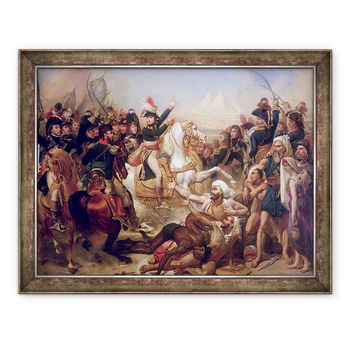 Tablou inramat - Baron Antoine Jean Gros - Batalia Piramidelor, 60 x 80 cm Tablou inramat - Baron Antoine Jean Gros - Batalia Piramidelor, 60 x 80 cm