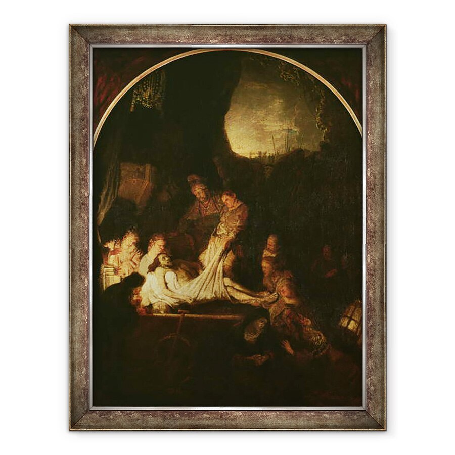 Tablou inramat - Rembrandt Harmensz van Rijn - inmormantarea, 60 x 80 cm