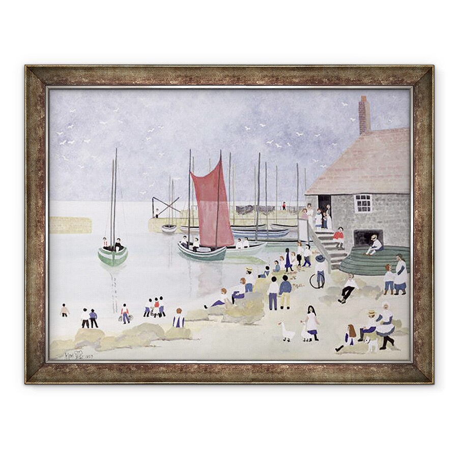 Tablou inramat - Judy Joel - Old Mousehole, 60 x 80 cm