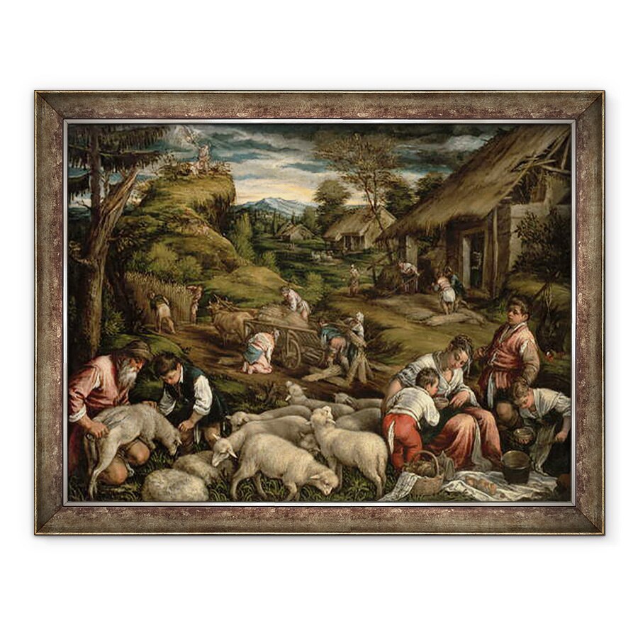 Tablou inramat - Francesco Bassano - Vara, 1576, 60 x 80 cm