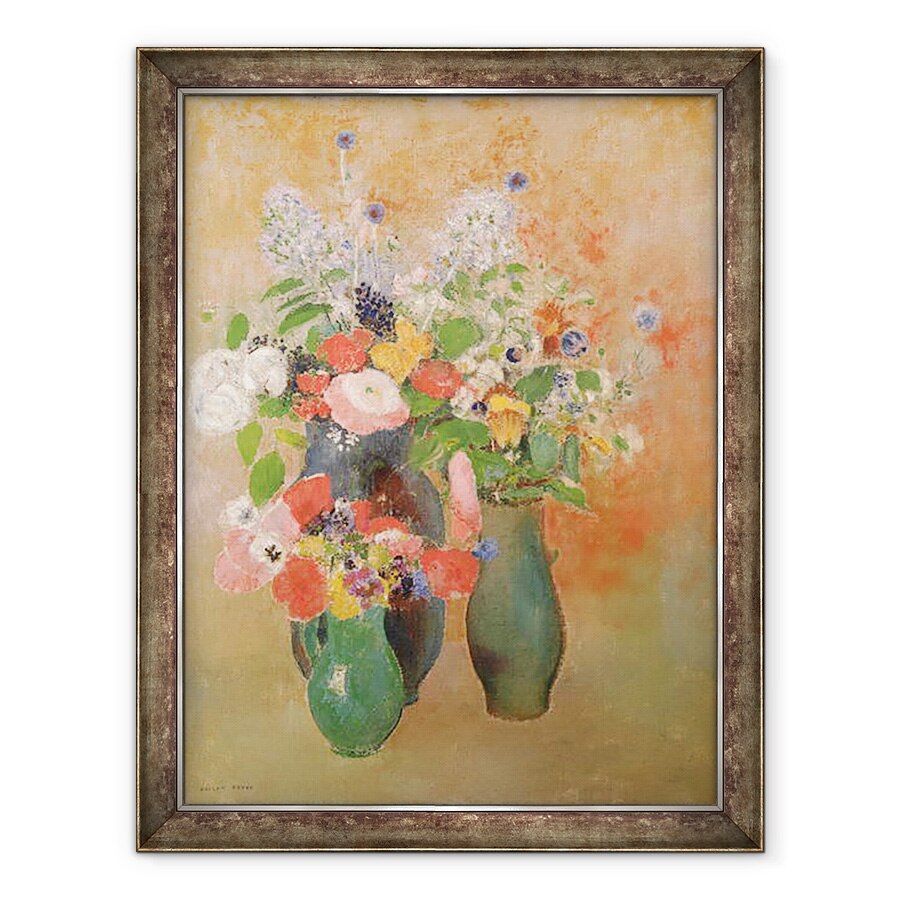 Tablou inramat - Odilon Redon - Viata statica a florilor, 60 x 80 cm