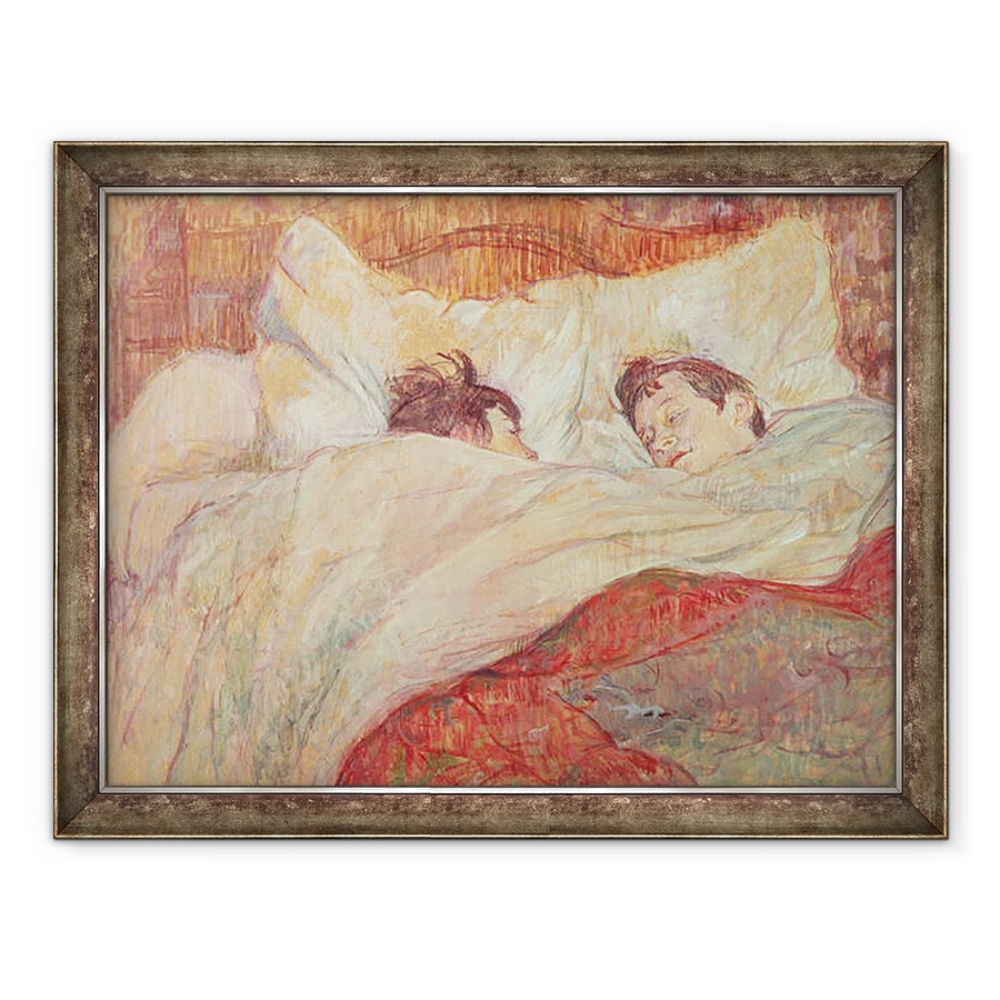 Tablou inramat - Henri de Toulouse-Lautrec - Pat, 60 x 80 cm