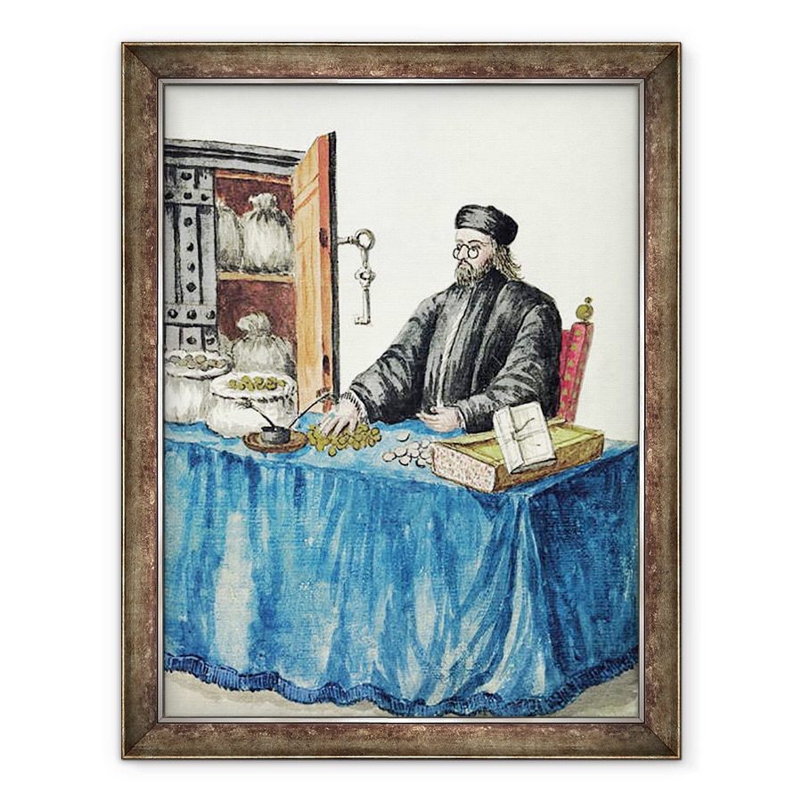Tablou inramat - Jan van Grevenbroeck - Camatar venetian, 60 x 80 cm