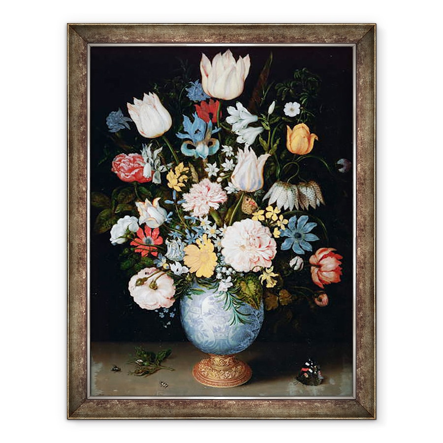 Tablou inramat - Ambrosius Elder Bosschaert - Buchet de flori, 70 x 90 cm