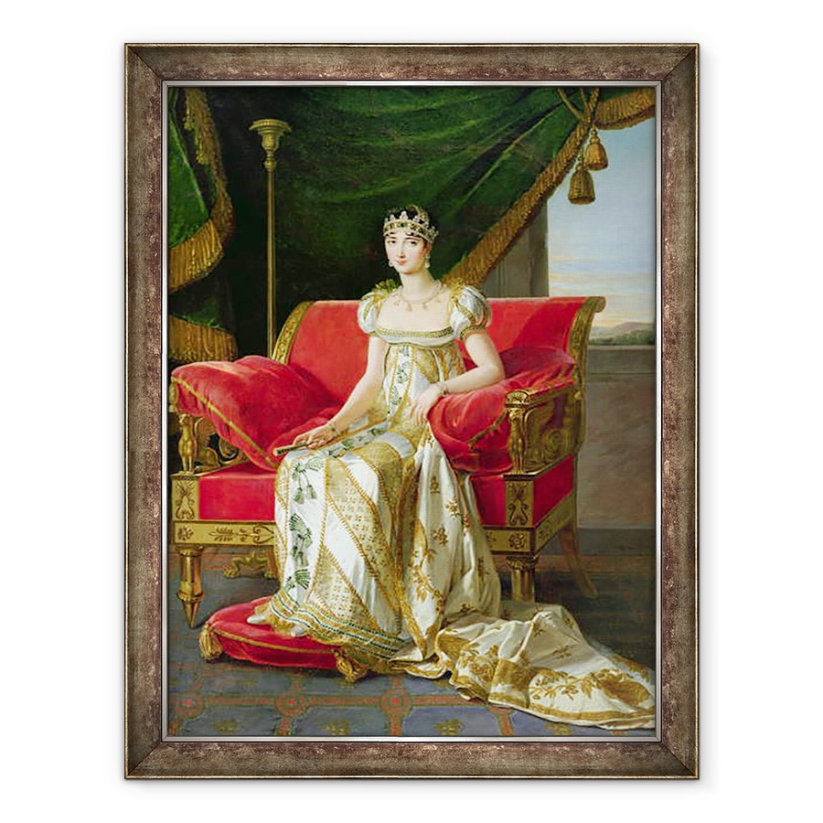 Tablou inramat - Marie Guilhelmine Benoist - Marie Pauline Bonaparte 1780-1825 Printesa Borghese, 70 x 90 cm