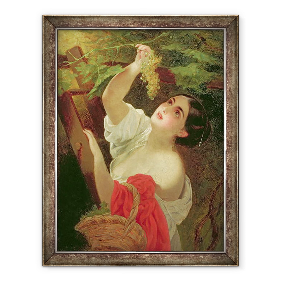 Tablou inramat - Karl Pavlovich Bryullov - amiaza italiana, 60 x 80 cm