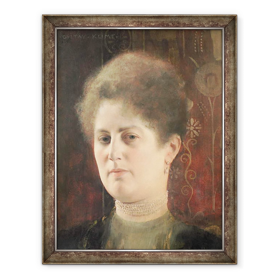Tablou inramat - Gustav Klimt - Portretul unei femei Dna Heymann, 70 x 90 cm