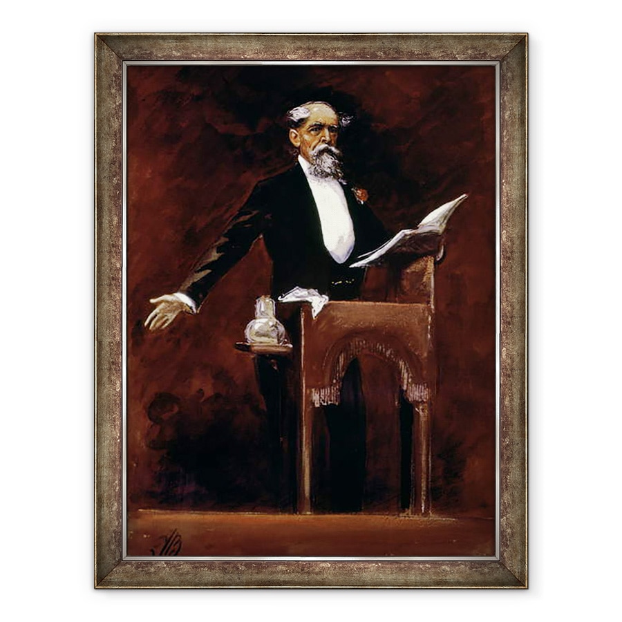 Tablou inramat - James Bacon - Charles Dickens, 60 x 80 cm