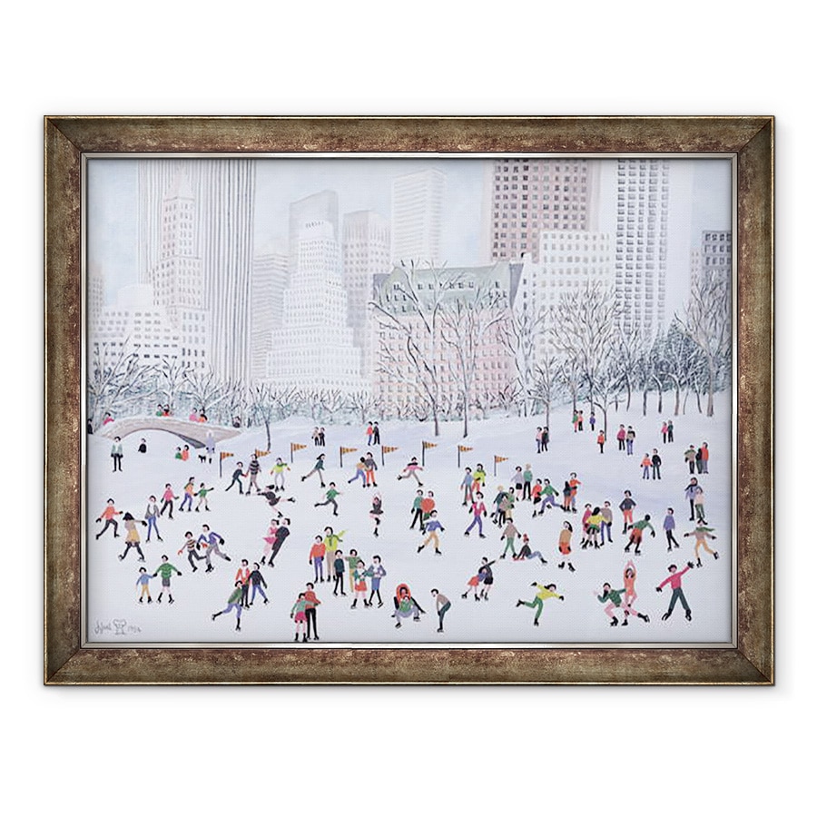 Tablou inramat - Judy Joel - Patinoar, Parcul Central, New York, 60 x 80 cm