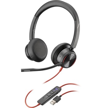 Casti PC profesionale Plantronics Blackwire 8225-M, USB-A, Functie Acoustic Fence, Microfon rotativ, Negru Casti PC profesionale Plantronics Blackwire 8225-M, USB-A, Functie Acoustic Fence, Microfon rotativ, Negru