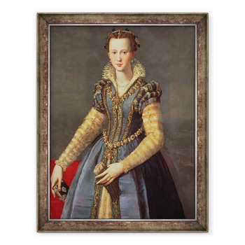 Tablou inramat - Alessandro Allori - Marie de Medici 1573-1642, 60 x 80 cm Tablou inramat - Alessandro Allori - Marie de Medici 1573-1642, 60 x 80 cm