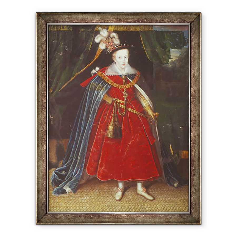 Tablou inramat - Marcus Gheeraerts the Younger - Henric, Print de Wales, 60 x 80 cm