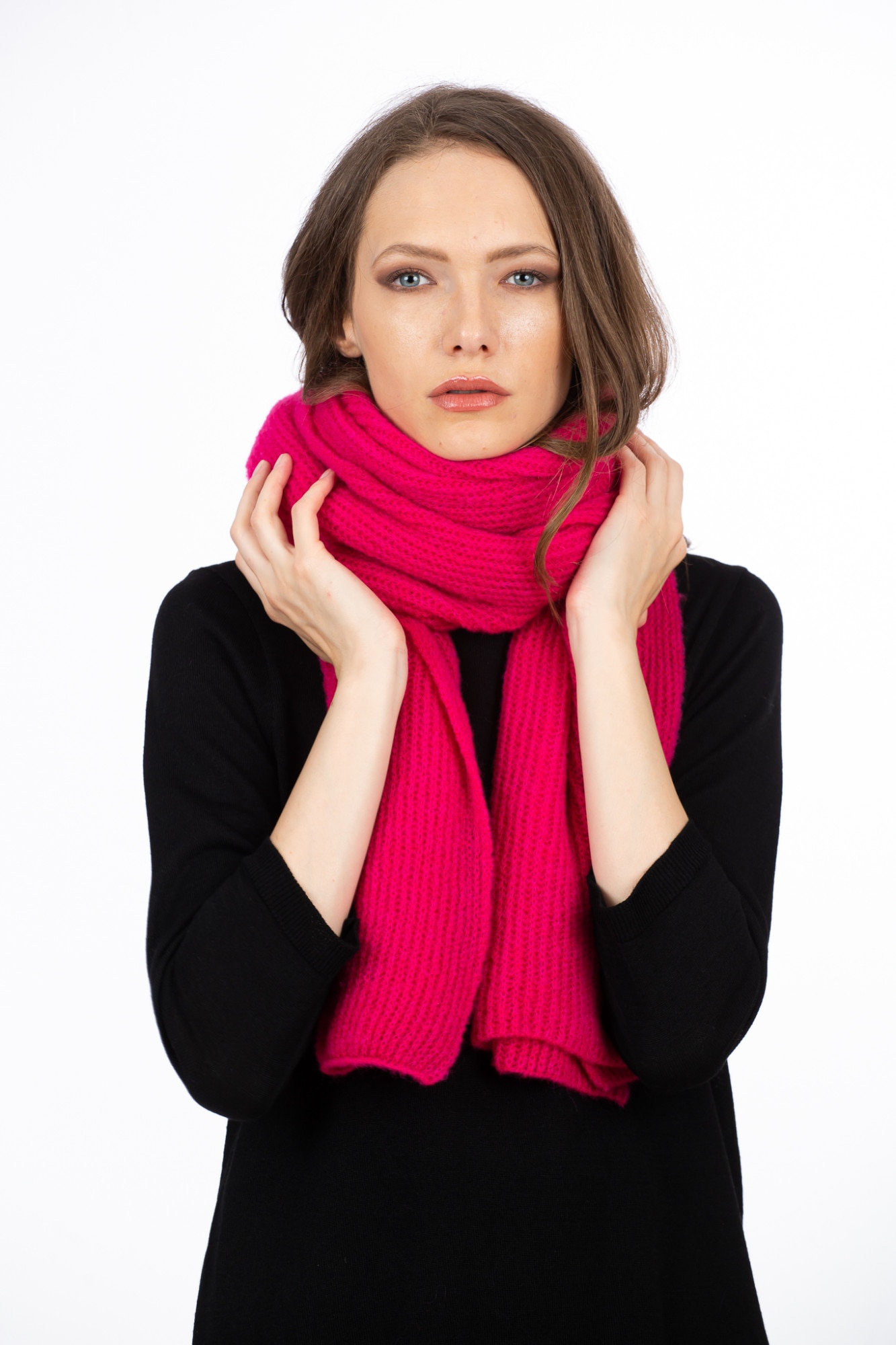 Fular dama, BE YOU, fucsia, universal