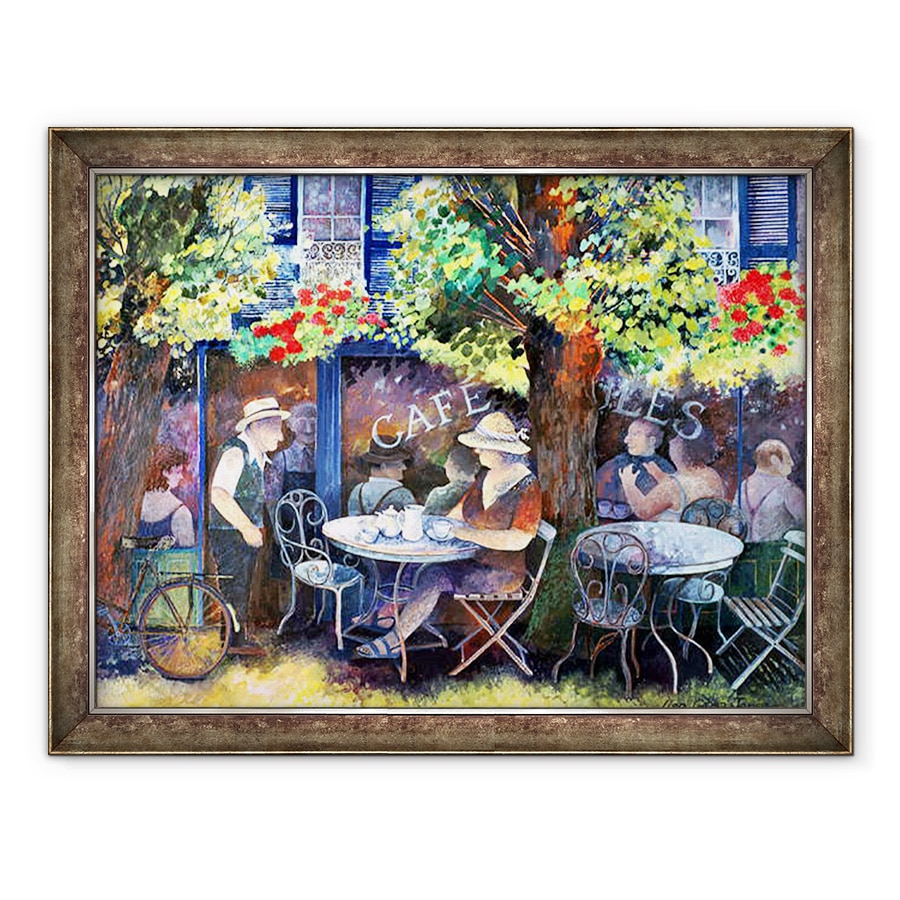 Tablou inramat - Lisa Graa Jensen - Cafeneaua Jules, 60 x 80 cm