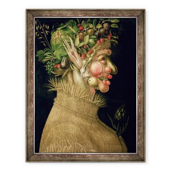 Tablou inramat - Giuseppe Arcimboldo - Vara, 1563, 60 x 80 cm Tablou inramat - Giuseppe Arcimboldo - Vara, 1563, 60 x 80 cm