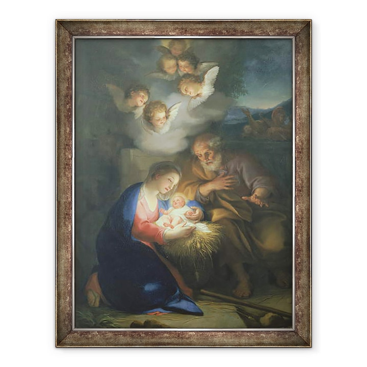 Anton Raphael Mengs - Betlehem, Keretezett kép, 70 x 90 cm