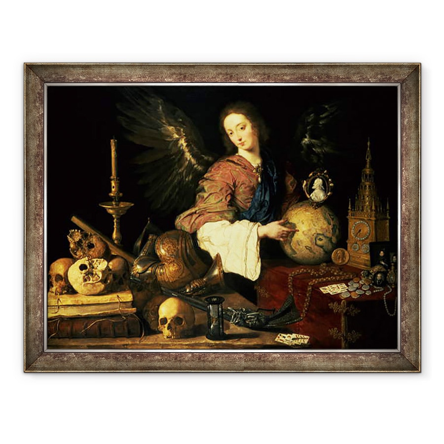 Tablou inramat - Antonio Pereda y Salgado - Vanitas, 70 x 90 cm