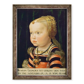 Tablou inramat - Jakob Seisenegger - Arhiducesa Eleanor de Mantua 1534-94, 70 x 90 cm Tablou inramat - Jakob Seisenegger - Arhiducesa Eleanor de Mantua 1534-94, 70 x 90 cm