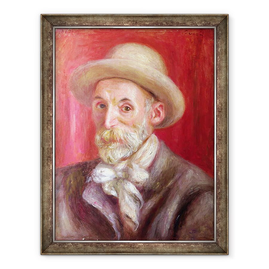 Tablou inramat - Pierre Auguste Renoir - Autoportret, 70 x 90 cm