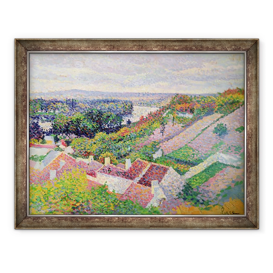 Tablou inramat - Maximilien Luce - peisaj, 70 x 90 cm