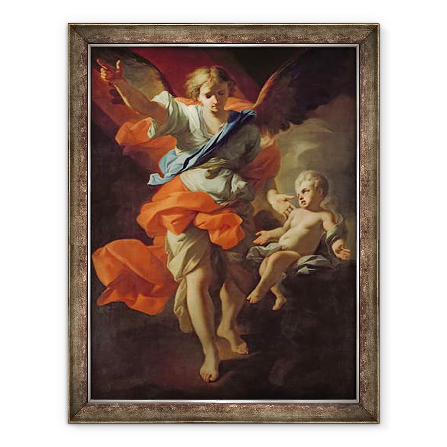Tablou inramat - Andrea Pozzo - Guardian Angel, 60 x 80 cm