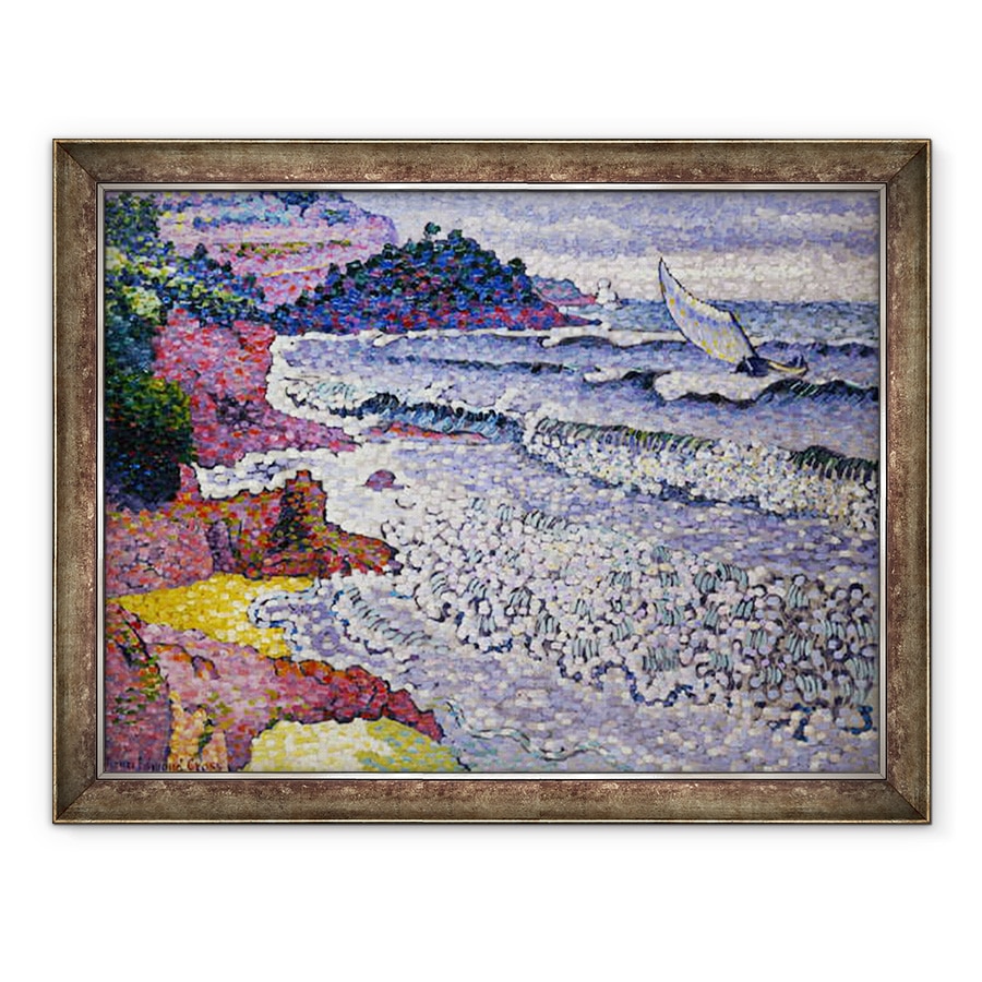 Tablou inramat - Henri-Edmond Cross - Marea Undulatoare, 60 x 80 cm