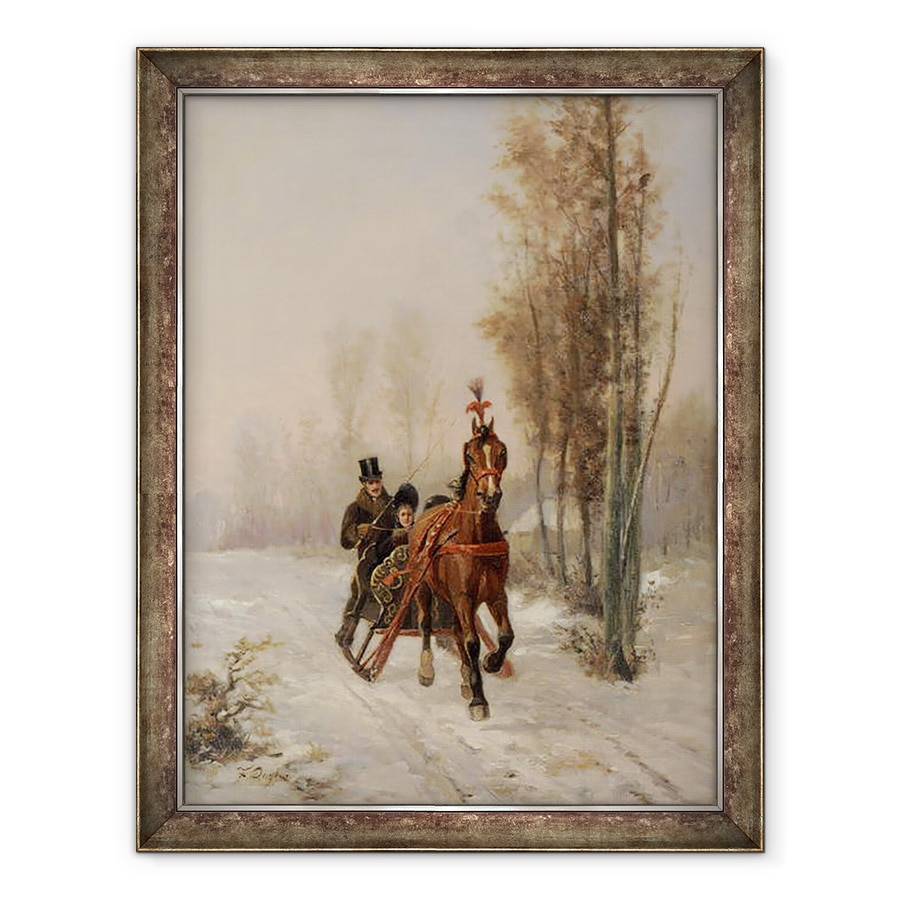 Tablou inramat - Francois Duyck - Sanie, 70 x 90 cm