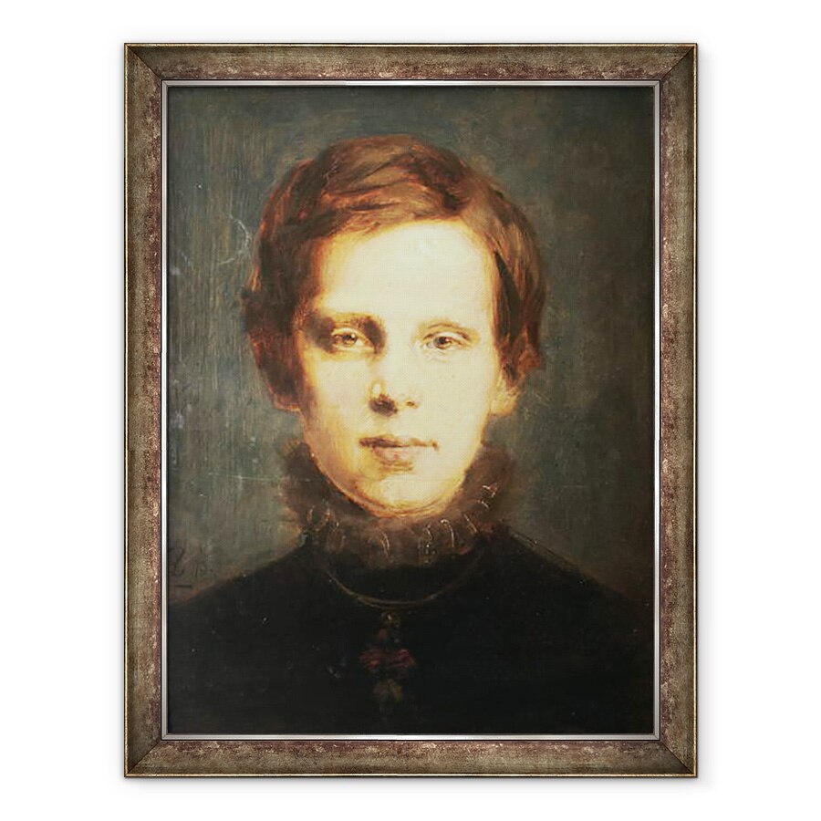 Tablou inramat - Franz Seraph von Lenbach - Printul Mostenitor Rudolf, 70 x 90 cm