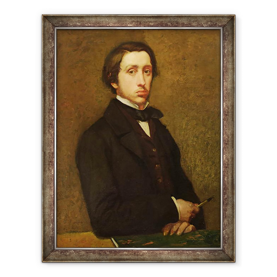 Tablou inramat - Edgar Degas - Autoportret I, 70 x 90 cm