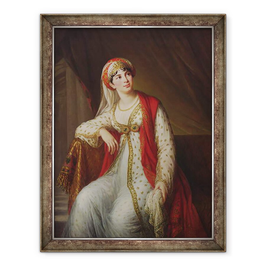 Tablou inramat - Elisabeth Louise Vigee-Lebrun - Madame Giuseppina Grassini 1773-1850 in rolul lui Zair, 60 x 80 cm