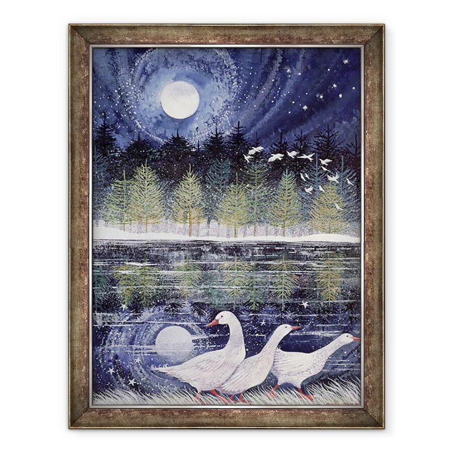 Tablou inramat - Lisa Graa Jensen - Gaste de zapada, 60 x 80 cm