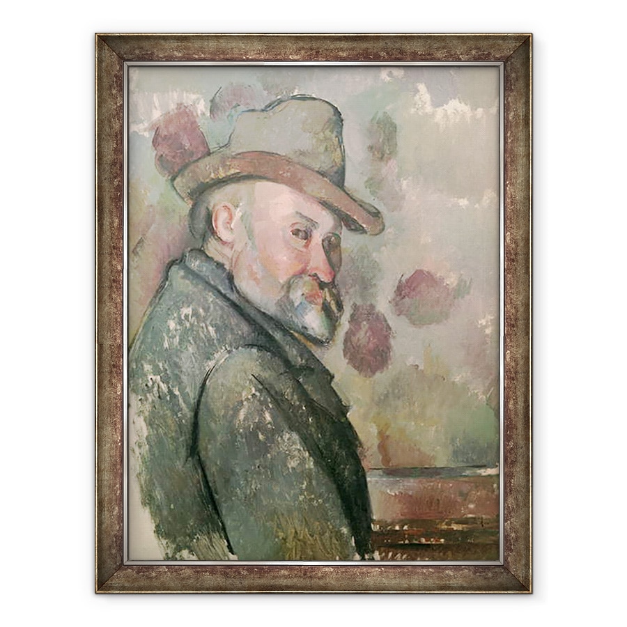 Tablou inramat - Paul Cezanne - Autoportret I, 70 x 90 cm