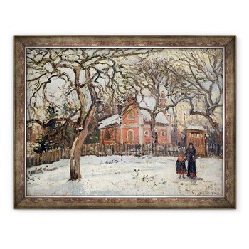 Tablou inramat - Camille Pissarro - Castani la Louveciennes, 70 x 90 cm Tablou inramat - Camille Pissarro - Castani la Louveciennes, 70 x 90 cm