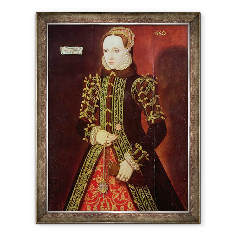 Tablou inramat - Steven van der Meulen - Elizabeth Fitzgerald, contesa de Lincoln, 60 x 80 cm