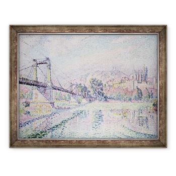 Tablou inramat - Paul Signac - Podul, 60 x 80 cm Tablou inramat - Paul Signac - Podul, 60 x 80 cm