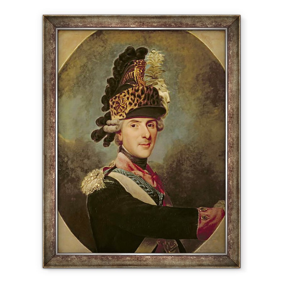 Tablou inramat - Alexander Roslin - Delfinul, Ludovic de Franta, 70 x 90 cm