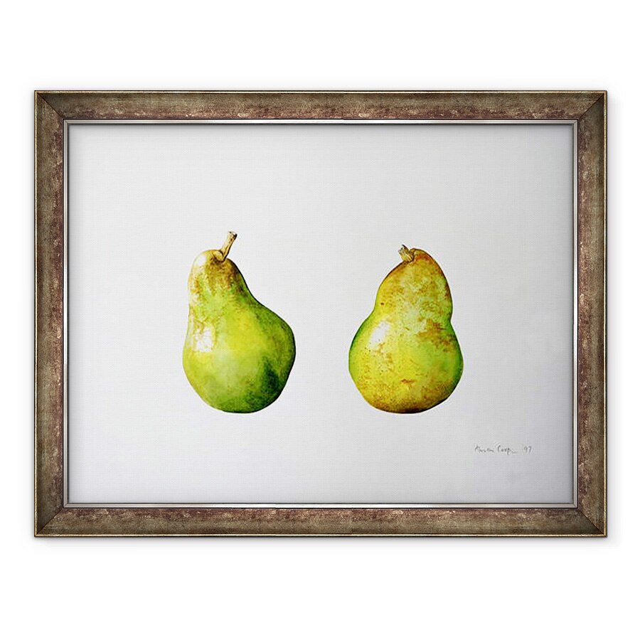 Tablou inramat - Alison Cooper - O pereche de pere, 60 x 80 cm