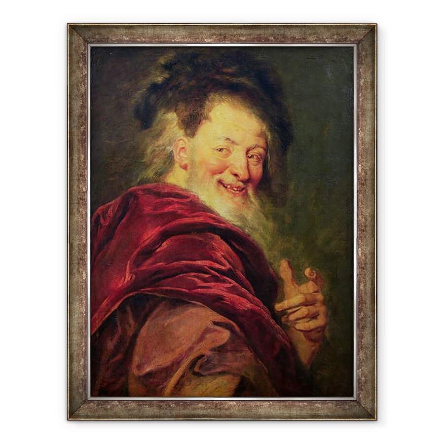 Tablou inramat - Antoine Coypel - Democrit c.460-c.370 i.Hr. 1692, 60 x 80 cm