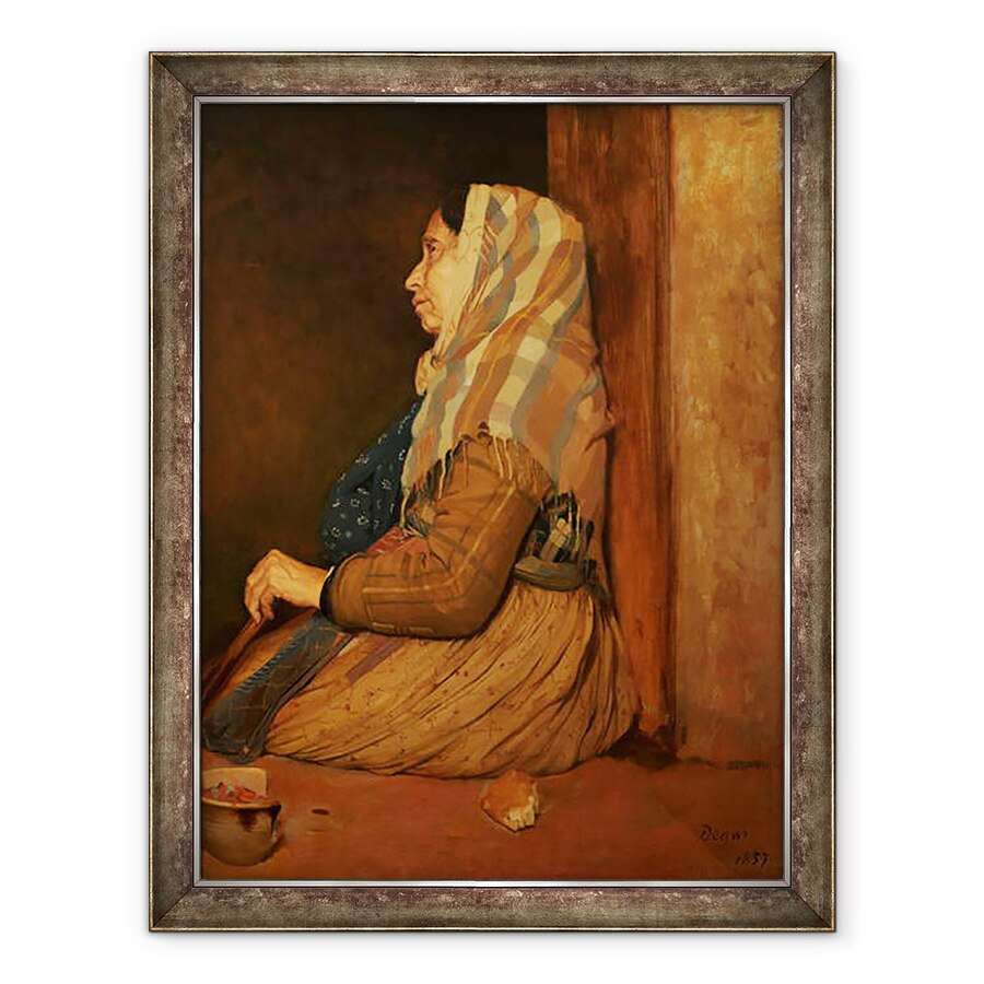 Tablou inramat - Edgar Degas - O cersetor roman, 70 x 90 cm