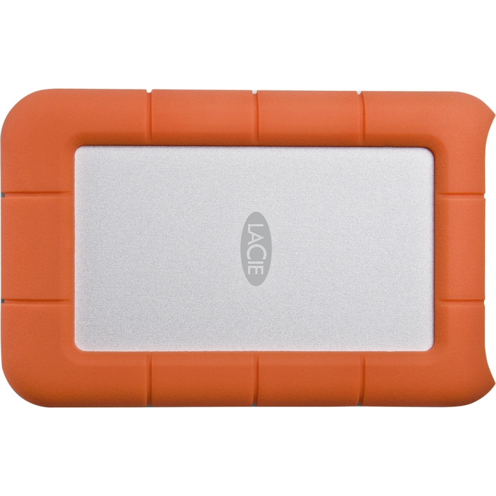 Външен хард диск LaCie Rugged Mini 4TB, 2.5", USB 3.0, Сребрист