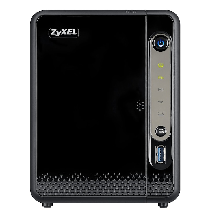 Network Storage ZyXEL NSA326, Personal Cloud Storage, Single Core 1.3Ghz, 512MB DDR3, 2 Bay, 3 x USB