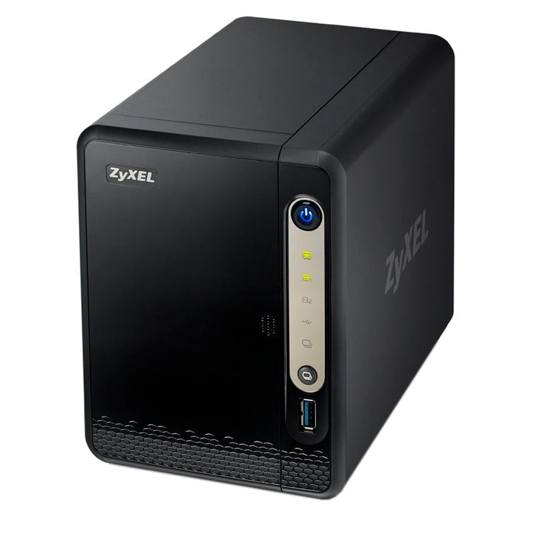 Network Storage ZyXEL NSA326, Personal Cloud Storage, Single Core 1.3Ghz,  512MB DDR3, 2 Bay, 3 x USB - eMAG.bg