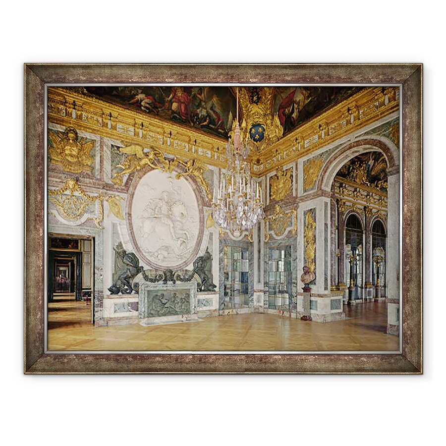 Tablou inramat - Jules Hardouin Mansart - Salonul de la Guerre Sala de Razboi 1678-84, 60 x 80 cm