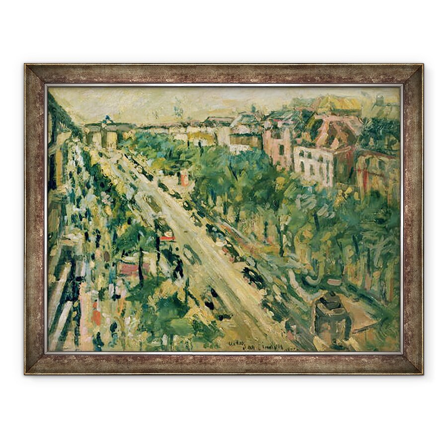 Tablou inramat - Lovis Corinth - Berlin, Unter den Linden, 60 x 80 cm