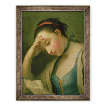 Tablou inramat - Pietro Antonio Rotari - Portretul unei femei, 70 x 90 cm Tablou inramat - Pietro Antonio Rotari - Portretul unei femei, 70 x 90 cm