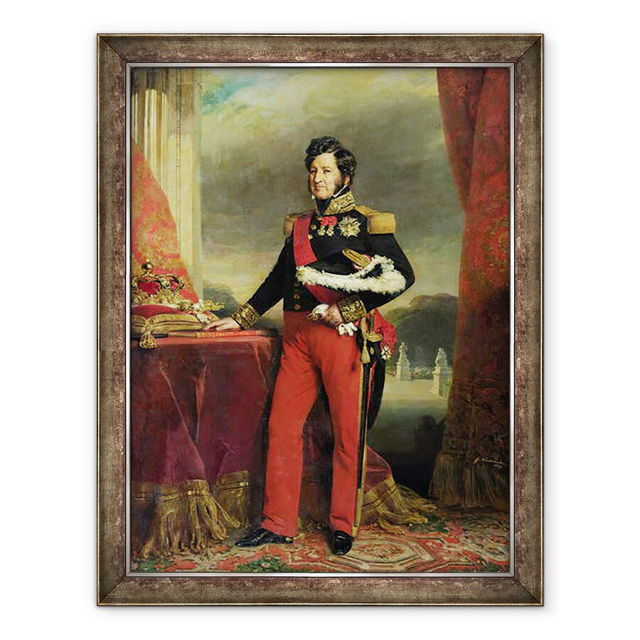 Tablou inramat - Franz Xaver Winterhalter - Louis-Philippe I 1773-1850, 60 x 80 cm