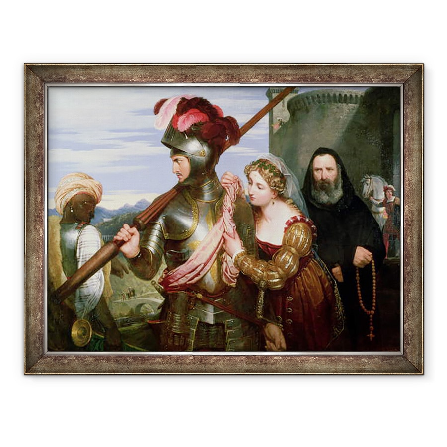 Tablou inramat - Charles Lock Eastlake - Campionul, 70 x 90 cm