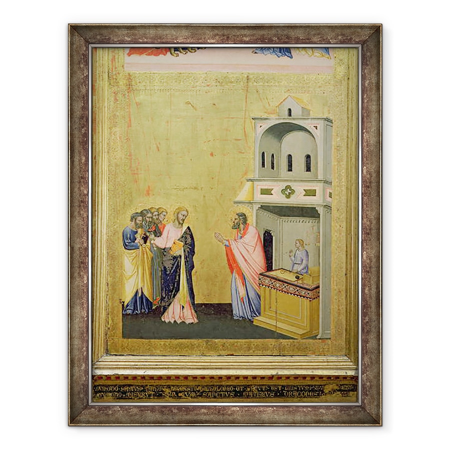 Tablou inramat - Andrea Orcagna di Cione - Chemarea Sfantului Matei, din Altarul Sfantului Matei si Scenele din viata sa, 70 x 90 cm