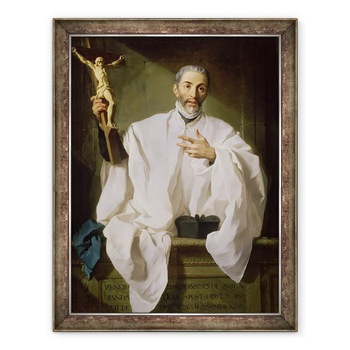 Tablou inramat - Pierre Subleyras - Sfantul Ioan de Avila, 60 x 80 cm Tablou inramat - Pierre Subleyras - Sfantul Ioan de Avila, 60 x 80 cm